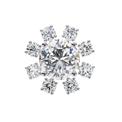Rose Gold / Moissanite, Rose Gold / Lab Grown