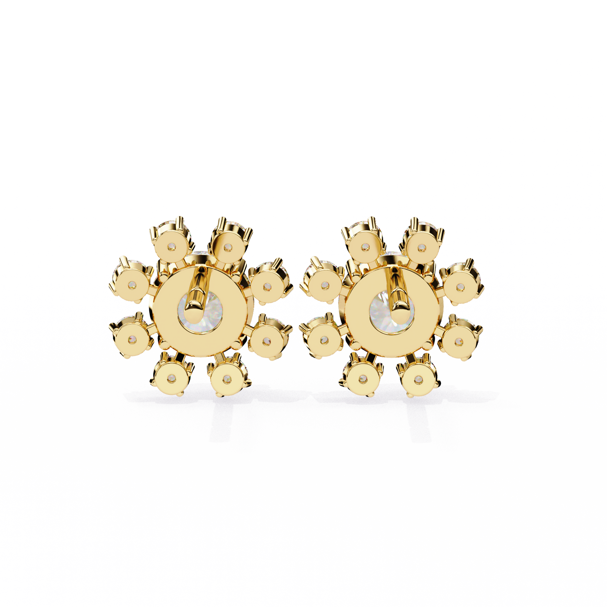 Yellow Gold / Moissanite, Yellow Gold / Lab Grown