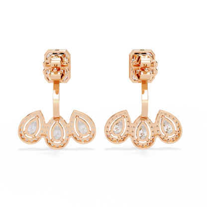 Rose Gold / Moissanite, Rose Gold / Lab Grown
