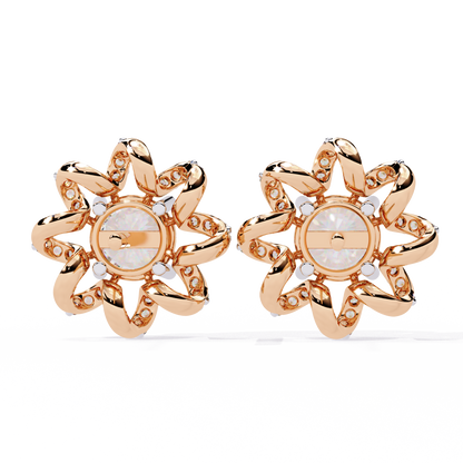 Rose Gold / Moissanite, Rose Gold / Lab Grown