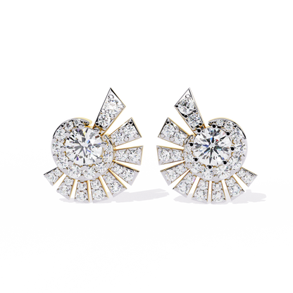 Yellow Gold / Moissanite, Yellow Gold / Lab Grown