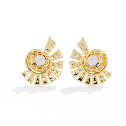 Yellow Gold / Moissanite, Yellow Gold / Lab Grown