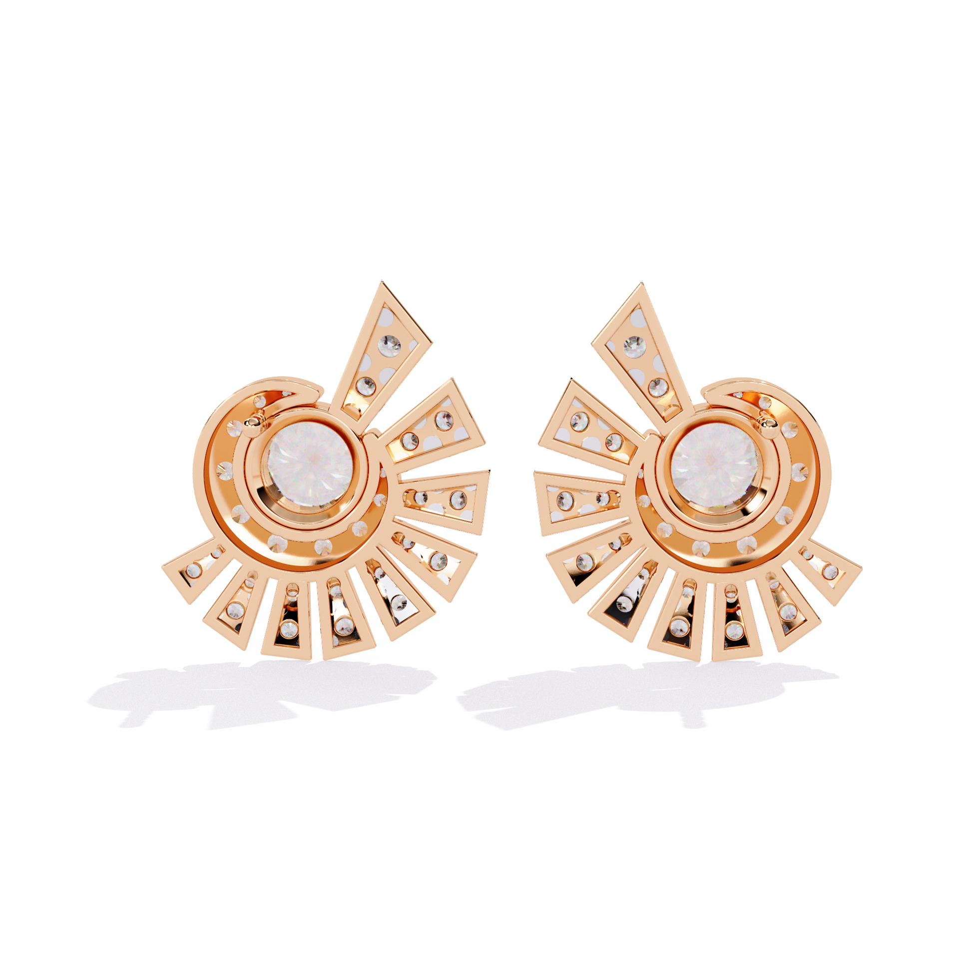 Rose Gold / Moissanite, Rose Gold / Lab Grown