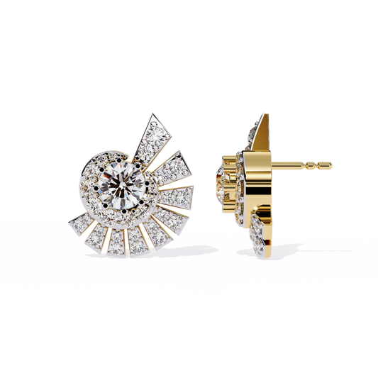 Yellow Gold / Moissanite, Yellow Gold / Lab Grown