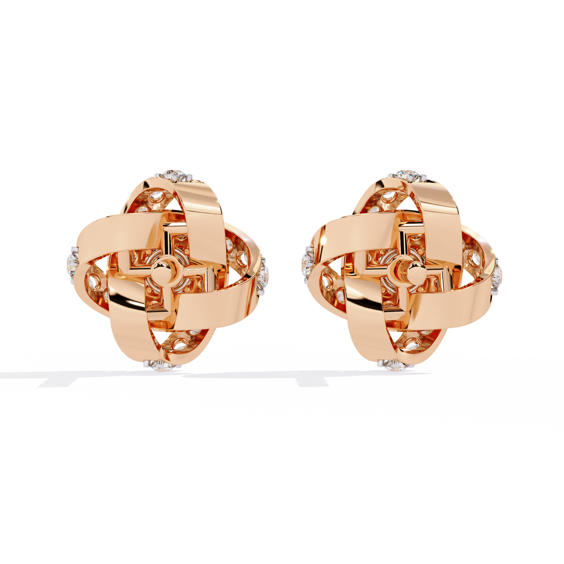 Rose Gold / Moissanite, Rose Gold / Lab Grown