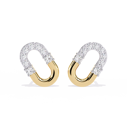 Yellow Gold / Moissanite, Yellow Gold / Lab Grown