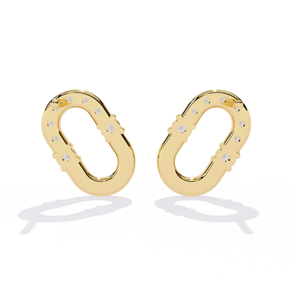 Yellow Gold / Moissanite, Yellow Gold / Lab Grown