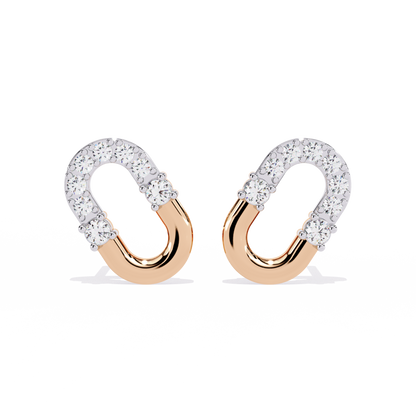 Rose Gold / Moissanite, Rose Gold / Lab Grown