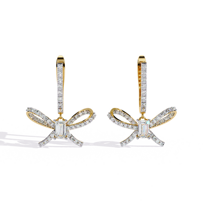 Yellow Gold / Moissanite, Yellow Gold / Lab Grown