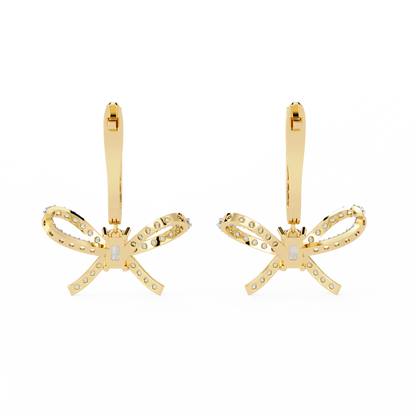 Yellow Gold / Moissanite, Yellow Gold / Lab Grown