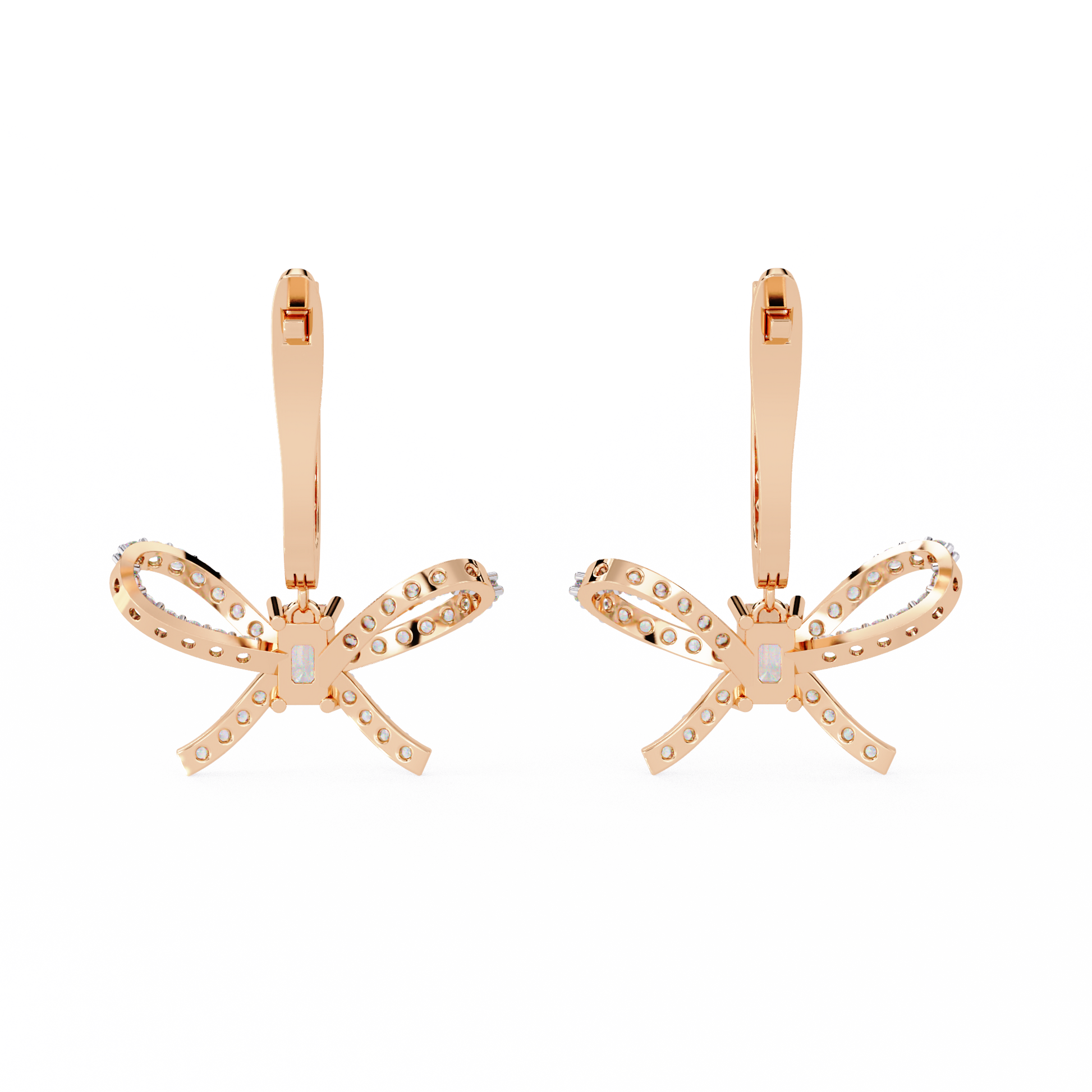 Rose Gold / Moissanite, Rose Gold / Lab Grown