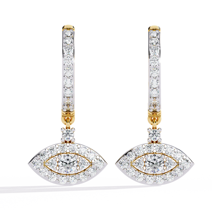 Yellow Gold / Moissanite, Yellow Gold / Lab Grown