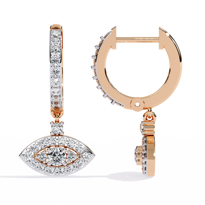 Rose Gold / Moissanite, Rose Gold / Lab Grown