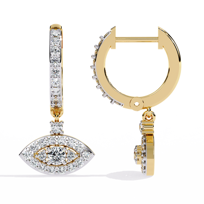 Yellow Gold / Moissanite, Yellow Gold / Lab Grown