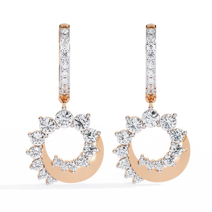 Rose Gold / Moissanite, Rose Gold / Lab Grown
