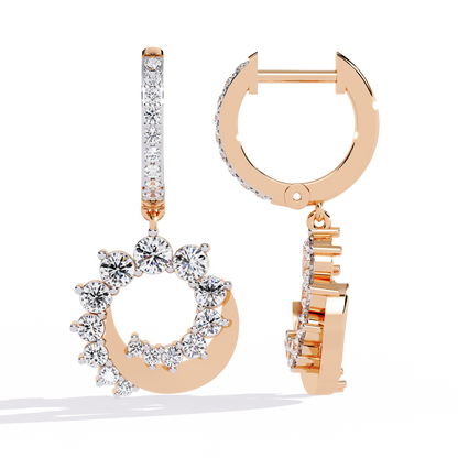 Rose Gold / Moissanite, Rose Gold / Lab Grown