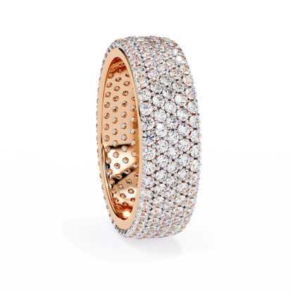 Rose Gold / Moissanite, Rose Gold / Lab Grown