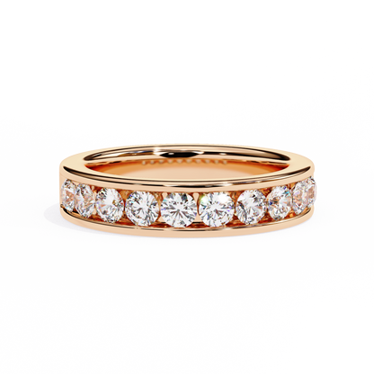 Rose Gold / Moissanite, Rose Gold / Lab Grown