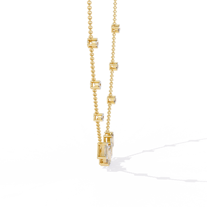 Yellow Gold / Moissanite, Yellow Gold / Lab Grown
