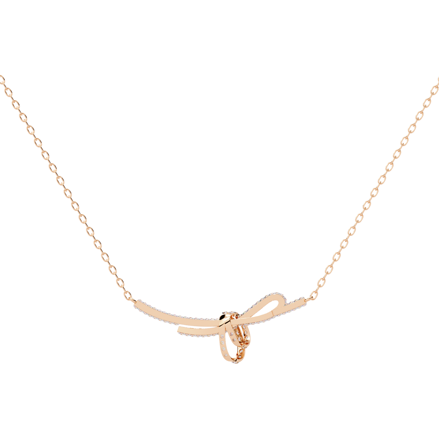 rose gold / moissanite, rose gold / lab grown