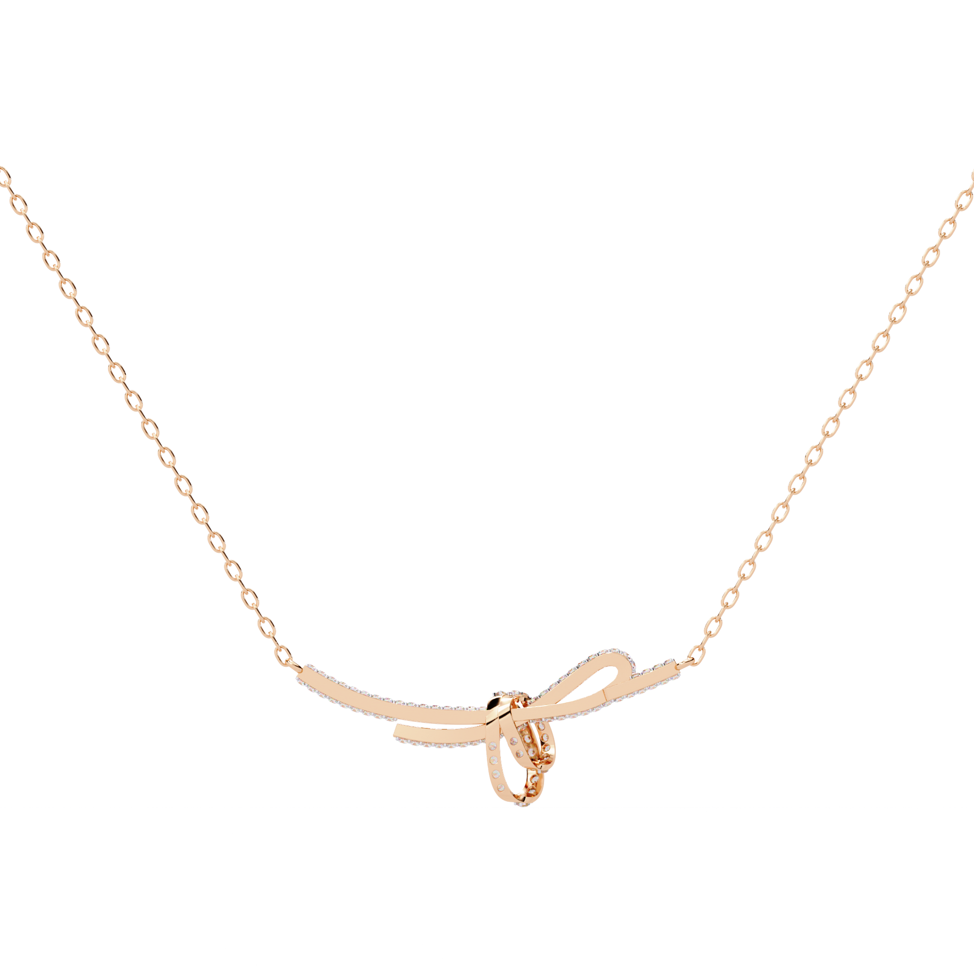 Rose Gold / Moissanite, Rose Gold / Lab Grown