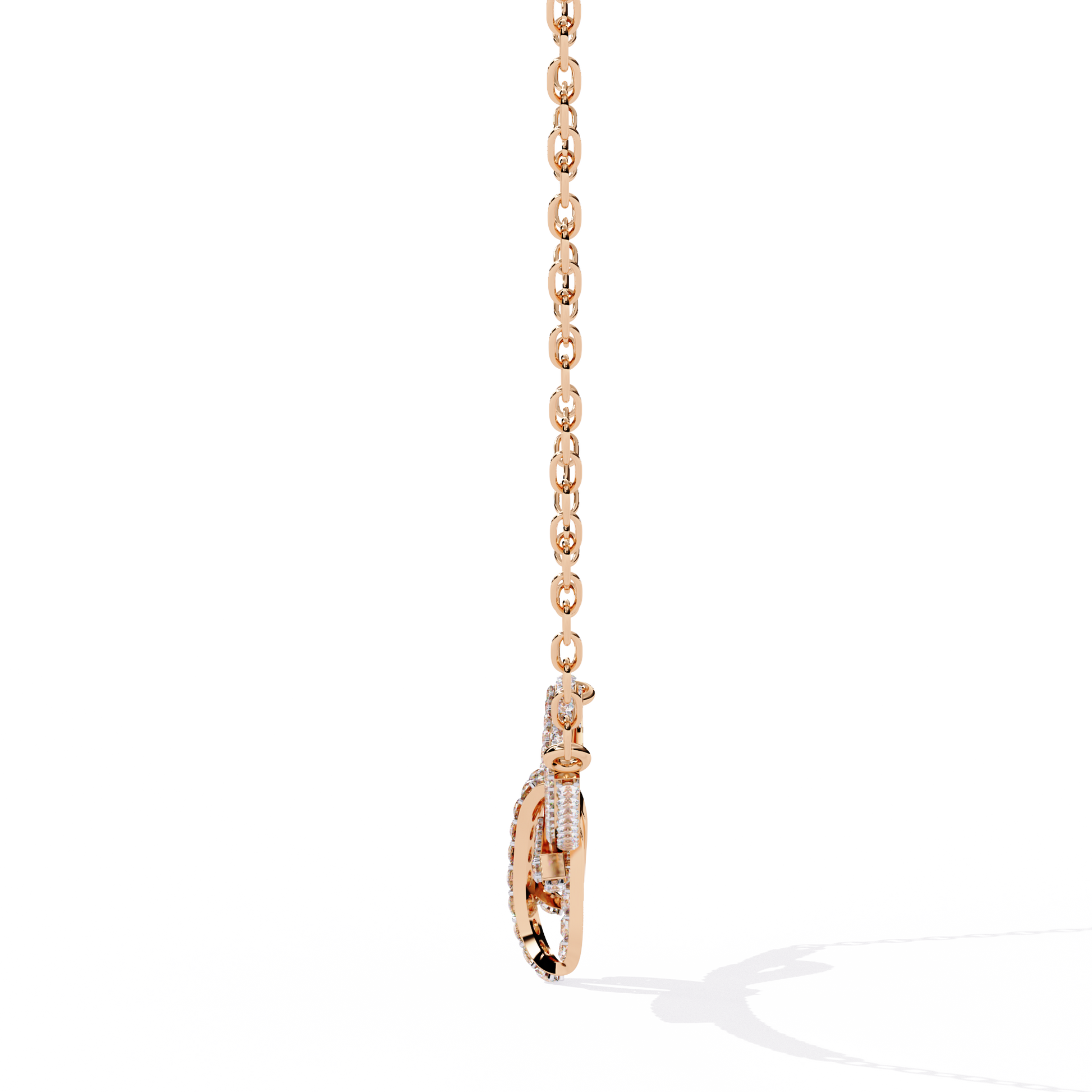 Rose Gold / Moissanite, Rose Gold / Lab Grown