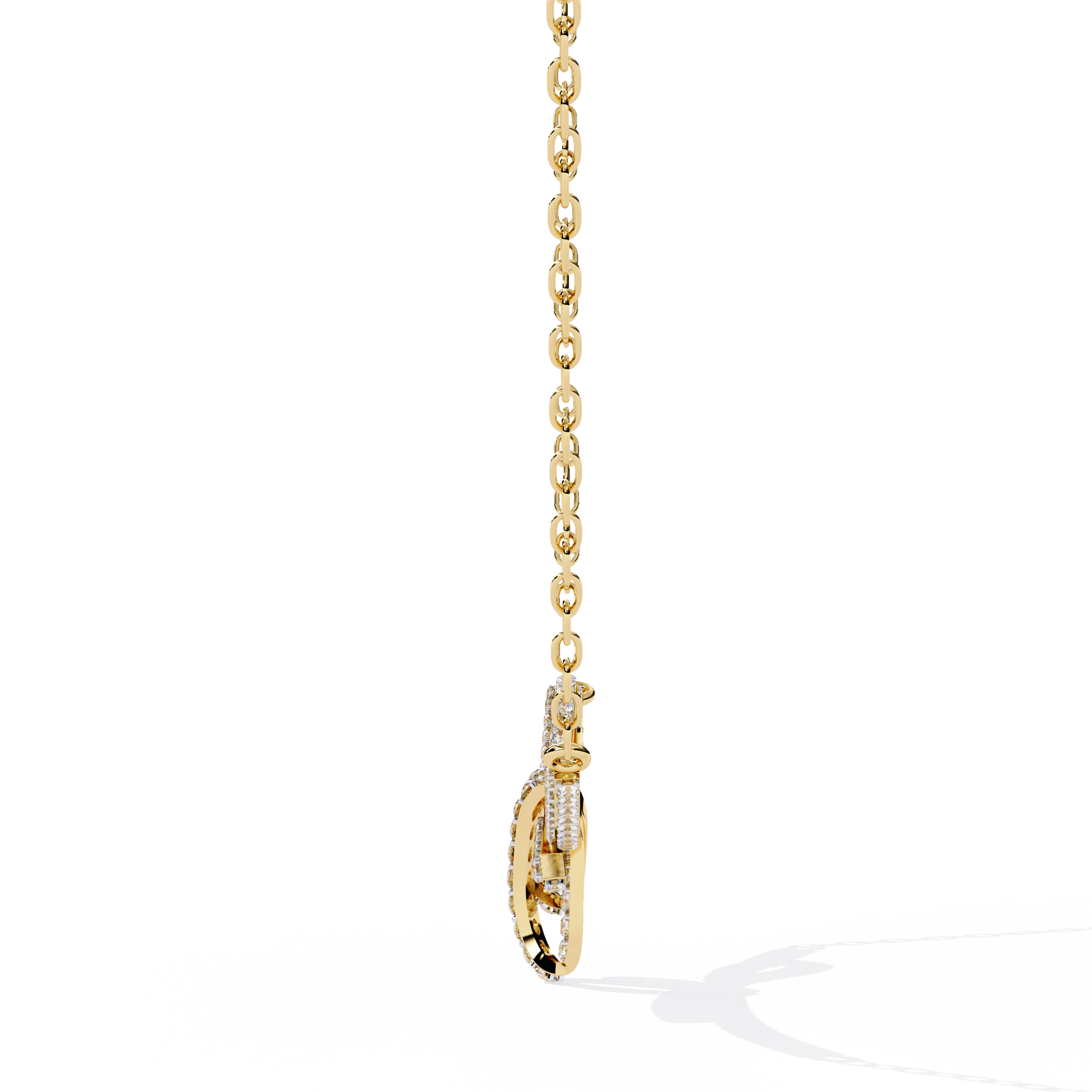 Yellow Gold / Moissanite, Yellow Gold / Lab Grown