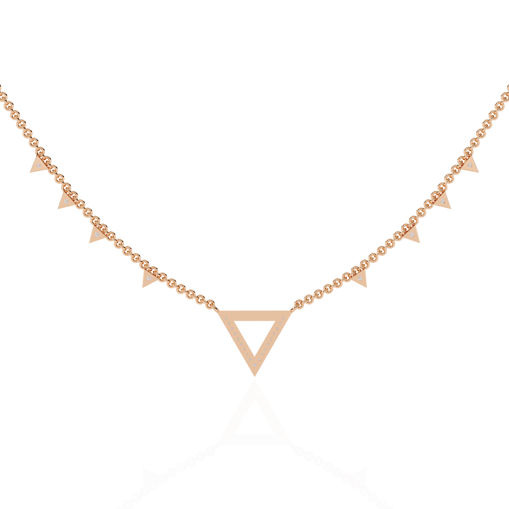 Rose Gold / Moissanite, Rose Gold / Lab Grown