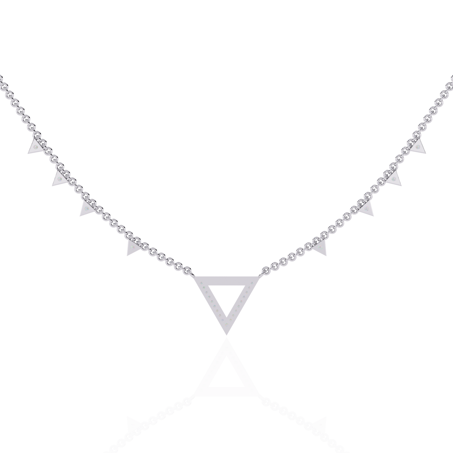 white gold / moissanite, white gold / lab grown