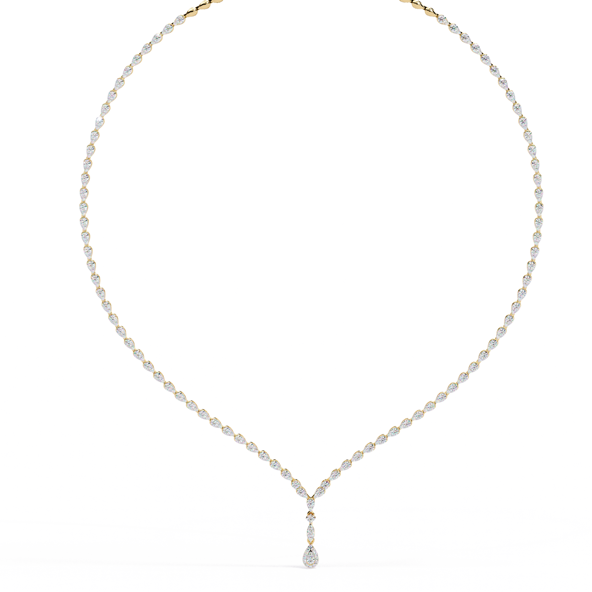 Yellow Gold / Moissanite, Yellow Gold / Lab Grown