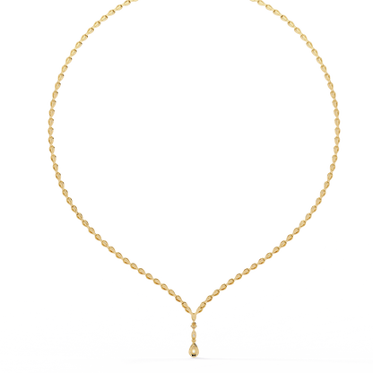 Yellow Gold / Moissanite, Yellow Gold / Lab Grown