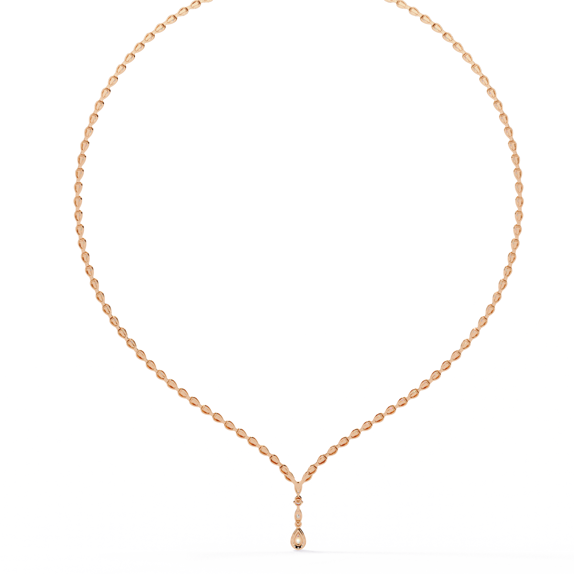 Rose Gold / Moissanite, Rose Gold / Lab Grown