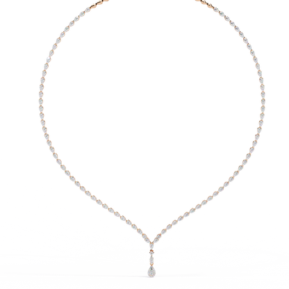 Rose Gold / Moissanite, Rose Gold / Lab Grown