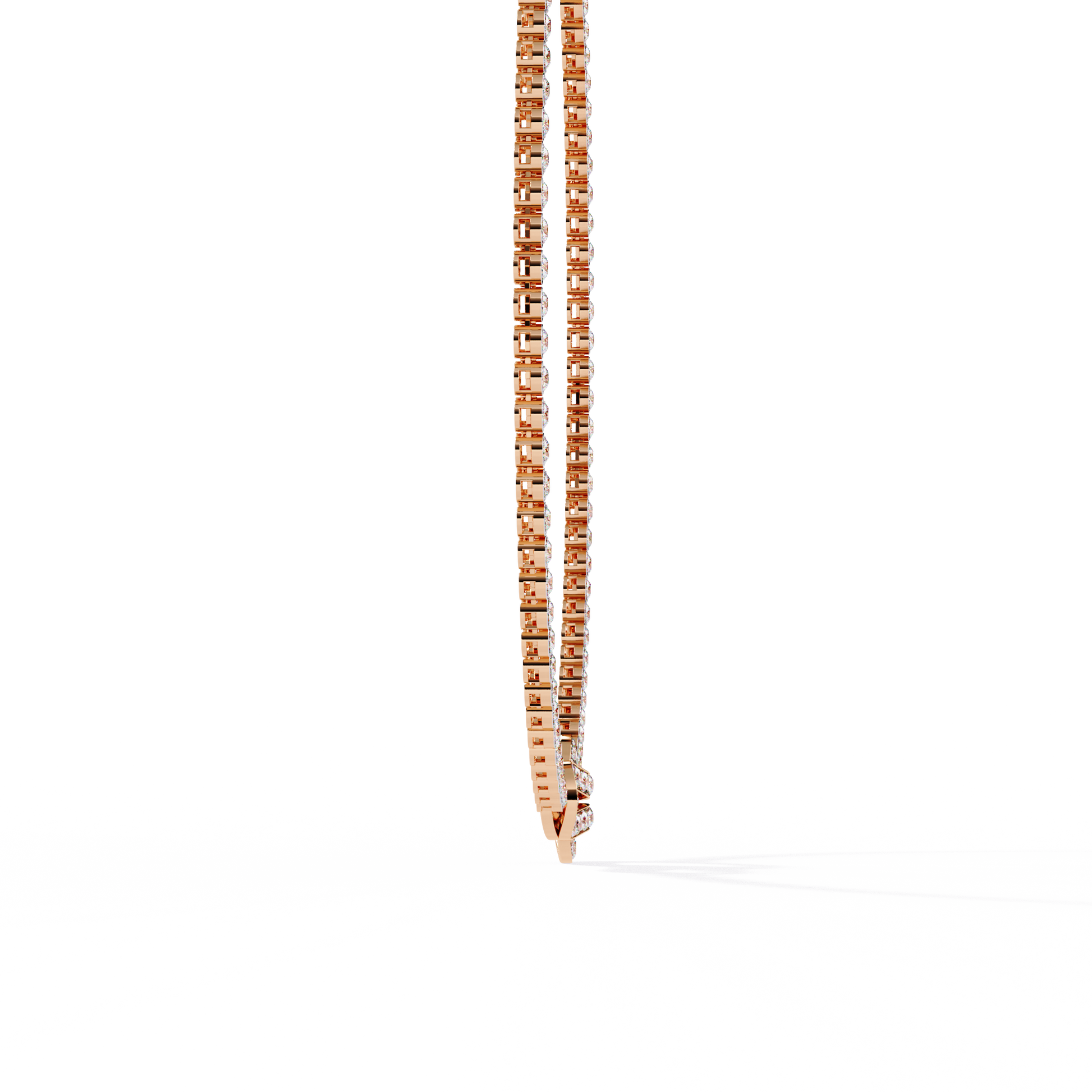 Rose Gold / Moissanite, Rose Gold / Lab Grown