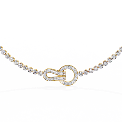 Yellow Gold / Moissanite, Yellow Gold / Lab Grown