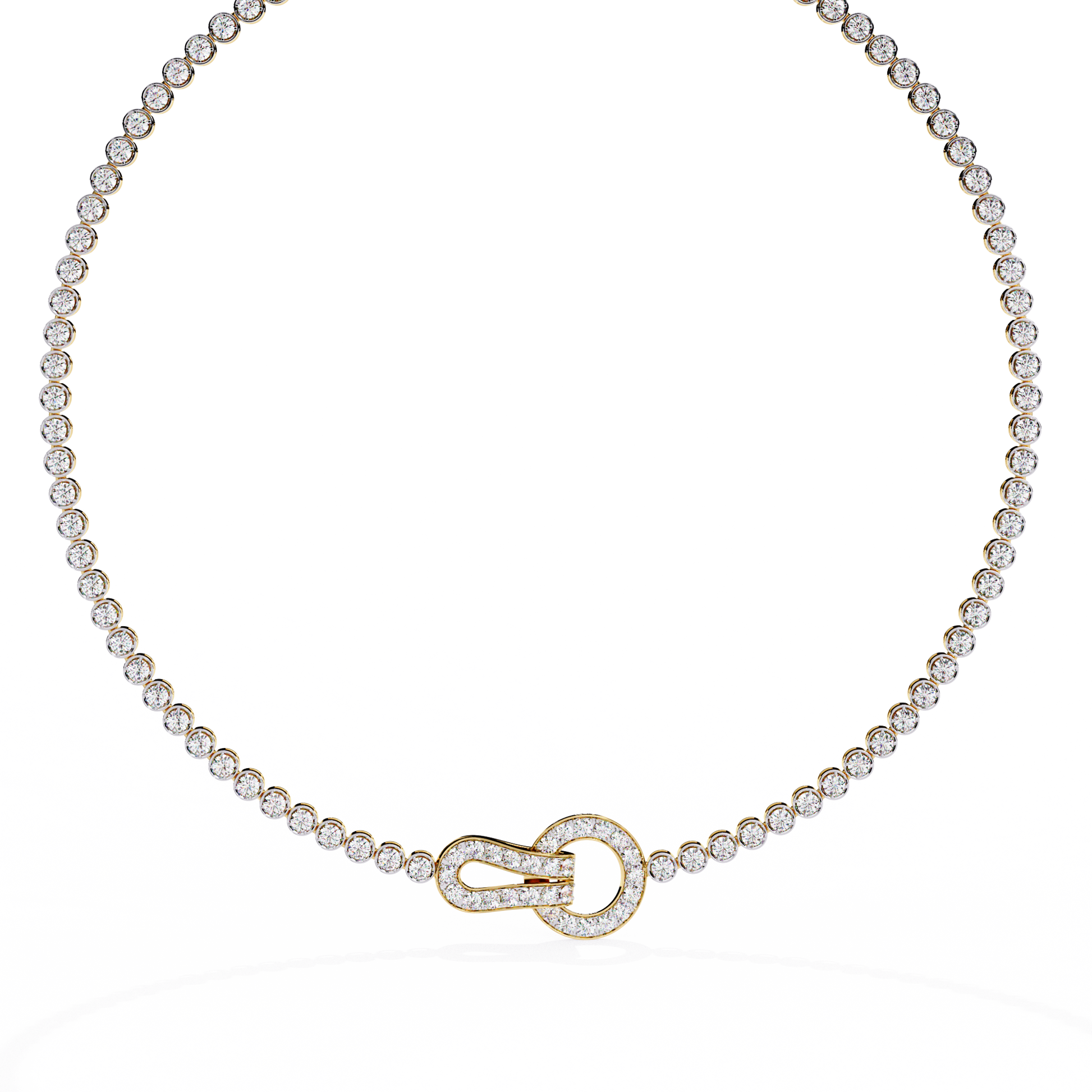 Yellow Gold / Moissanite, Yellow Gold / Lab Grown