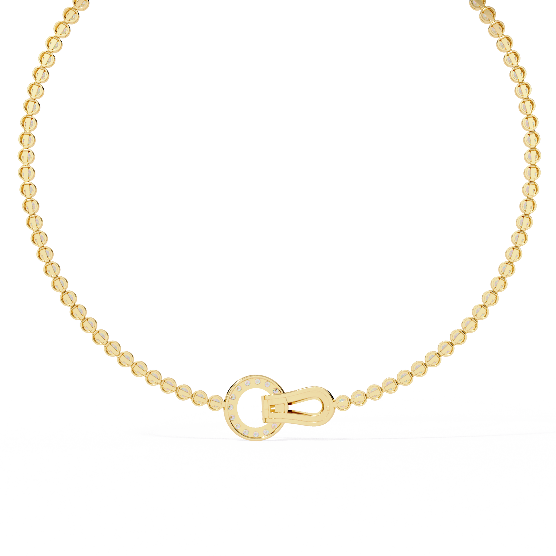 Yellow Gold / Moissanite, Yellow Gold / Lab Grown