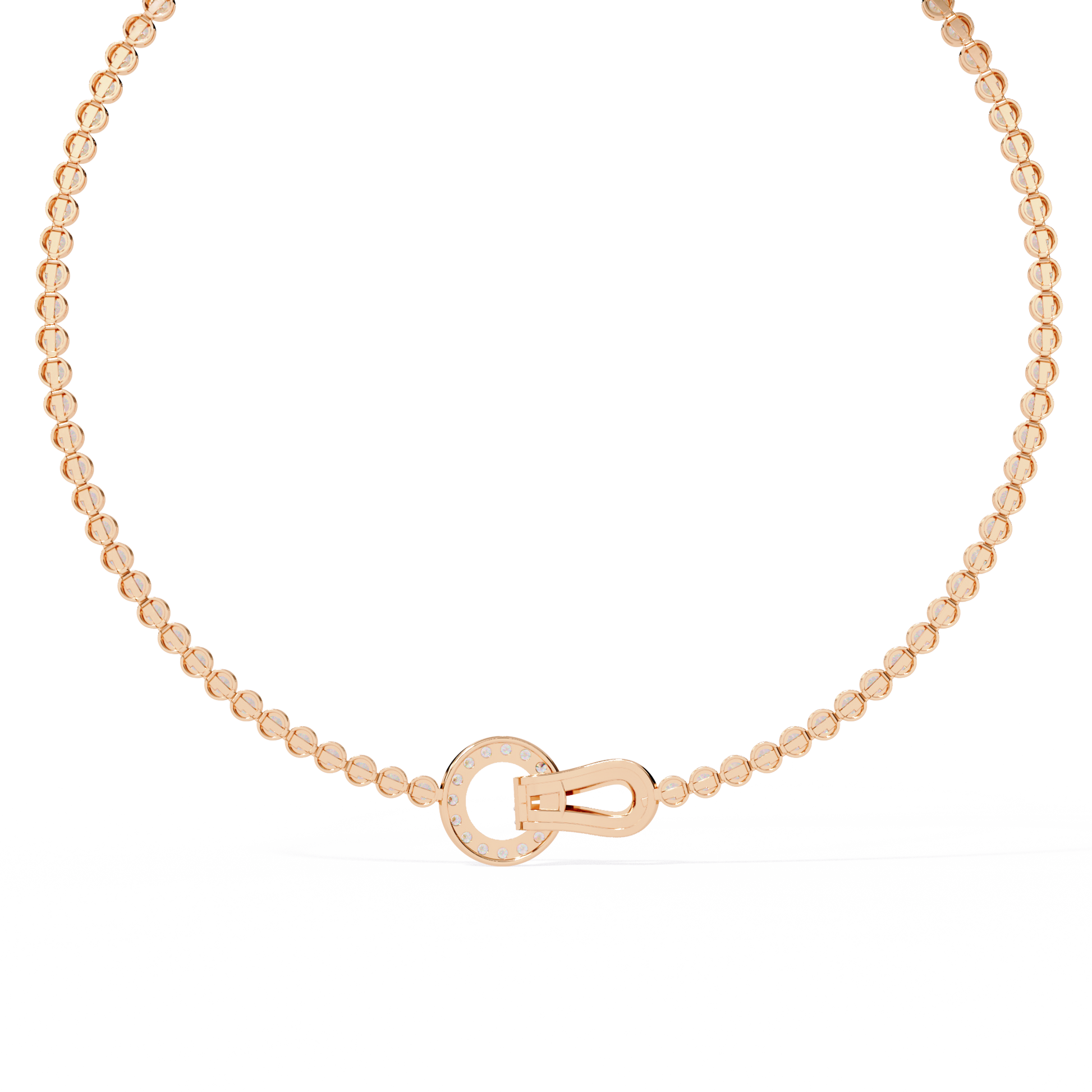 Rose Gold / Moissanite, Rose Gold / Lab Grown