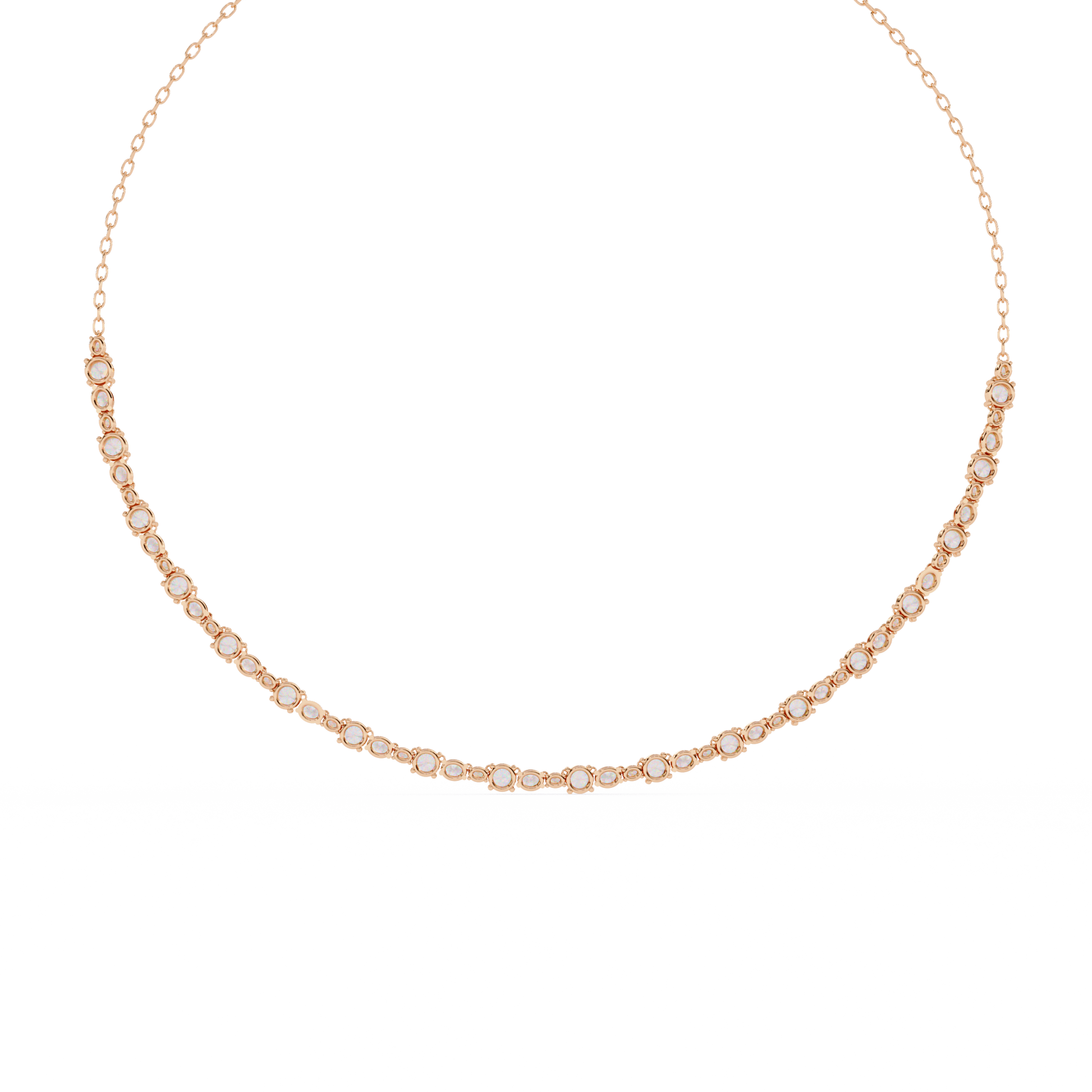 Rose Gold / Moissanite, Rose Gold / Lab Grown