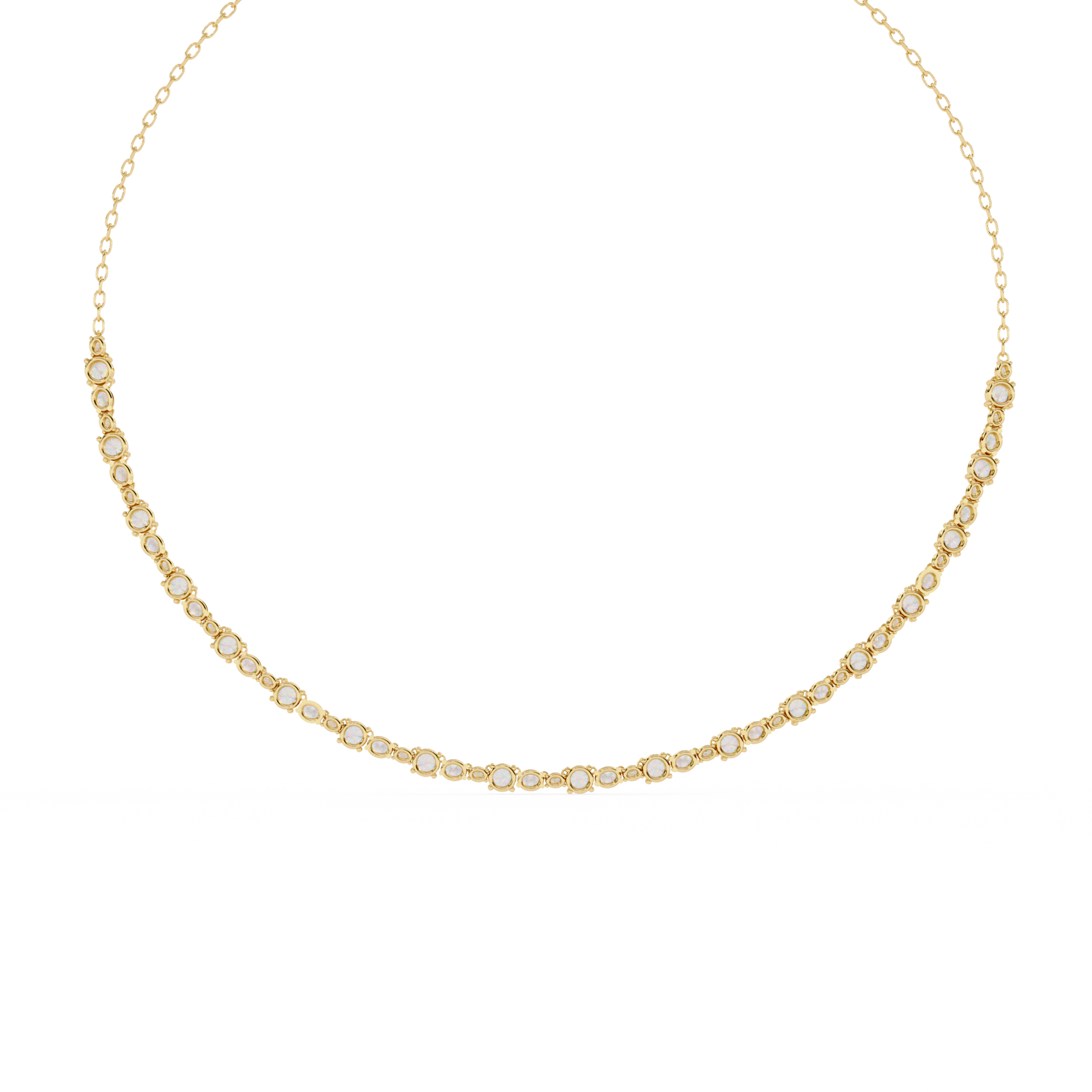 Yellow Gold / Moissanite, Yellow Gold / Lab Grown