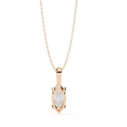 Rose Gold / Moissanite, Rose Gold / Lab Grown