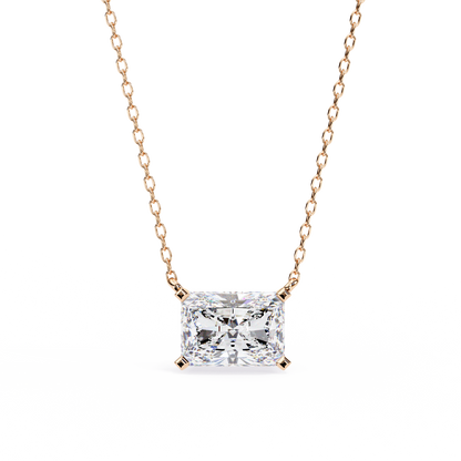Rose Gold / Moissanite, Rose Gold / Lab Grown