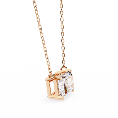 Rose Gold / Moissanite, Rose Gold / Lab Grown