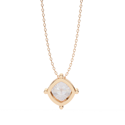 Rose Gold / Moissanite, Rose Gold / Lab Grown