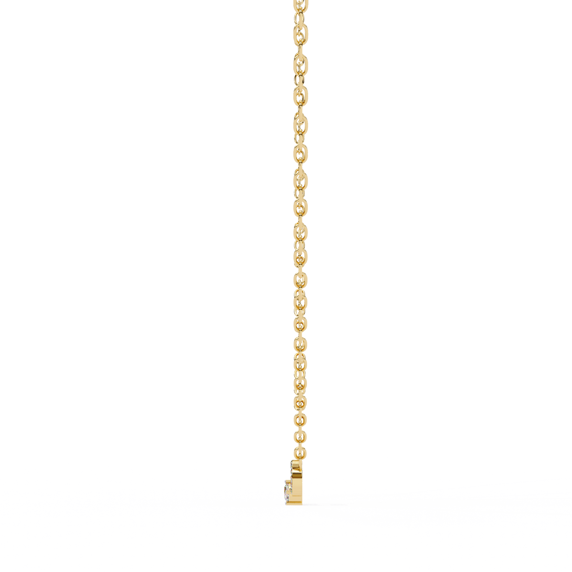 Yellow Gold / Moissanite, Yellow Gold / Lab Grown