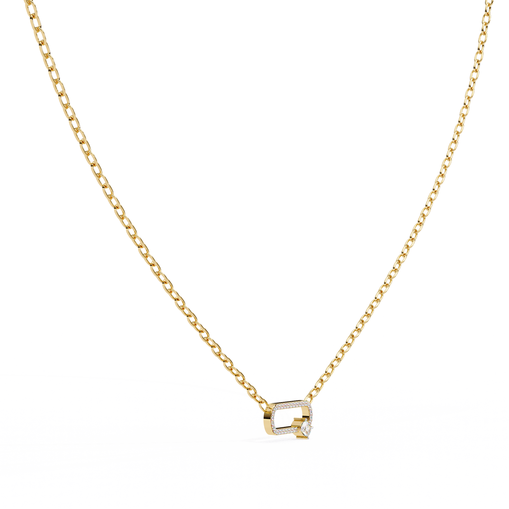 Yellow Gold / Moissanite, Yellow Gold / Lab Grown