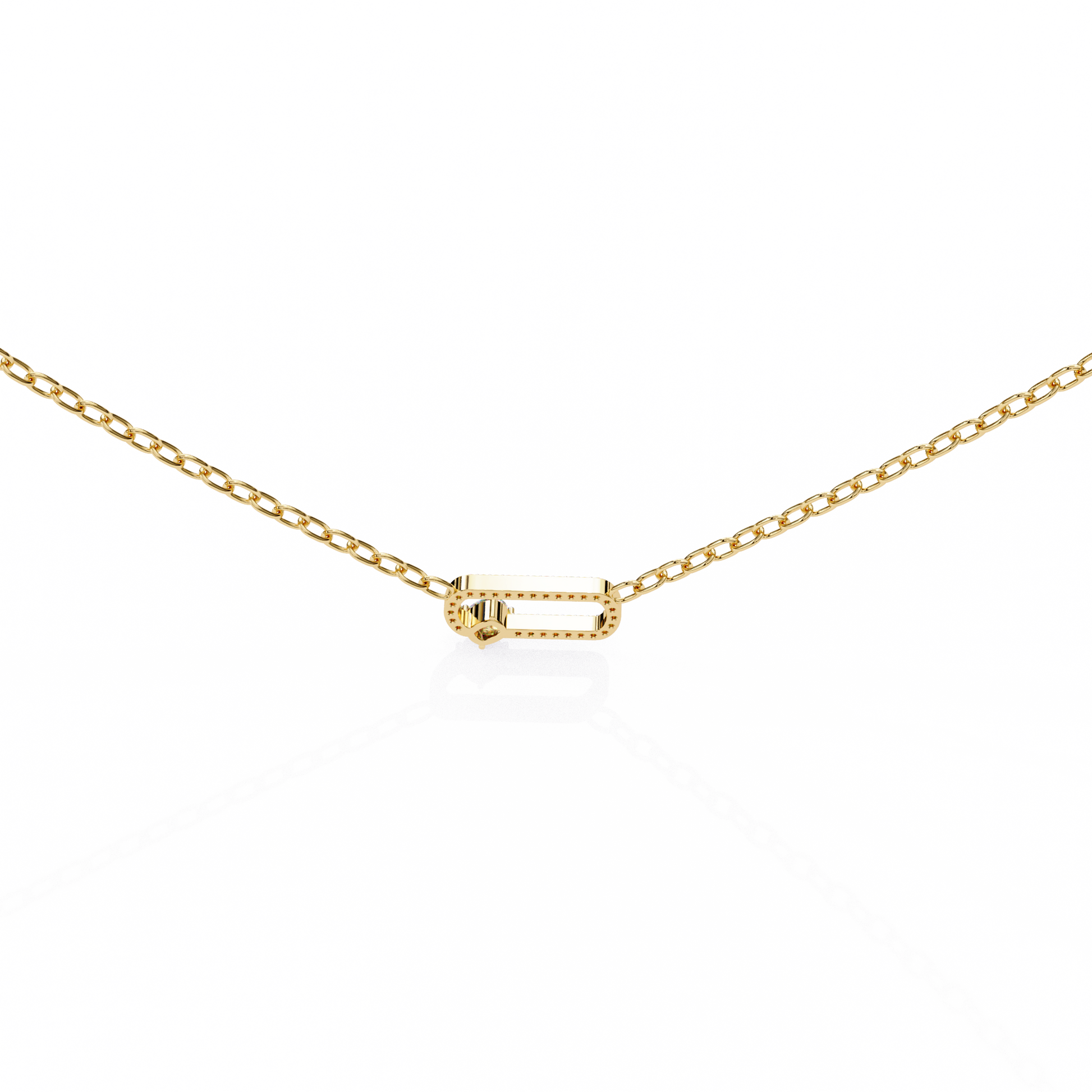 Yellow Gold / Moissanite, Yellow Gold / Lab Grown