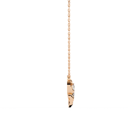 Rose Gold / Moissanite, Rose Gold / Lab Grown