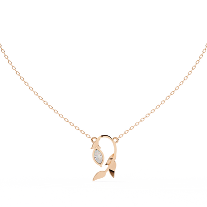 Rose Gold / Moissanite, Rose Gold / Lab Grown