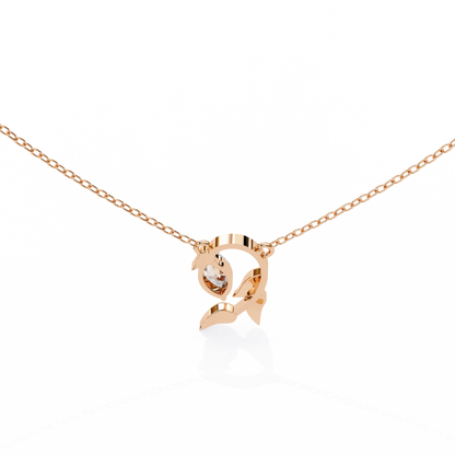 Rose Gold / Moissanite, Rose Gold / Lab Grown